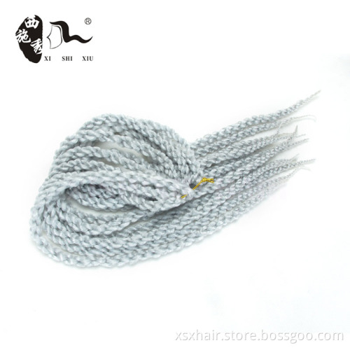wholesale price 3D Cubic Twist Crochet Braids Hair Extensions